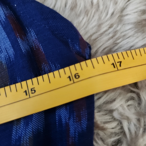 Anthropologie Cleobella Sleeveless Maxi Dress Blue Women's Size Large - Picture 8 of 11